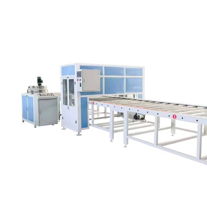 大理石板淋胶机